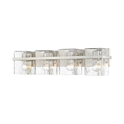 Bennington Bath Vanity Light in Brushed Nickel (4-Light).