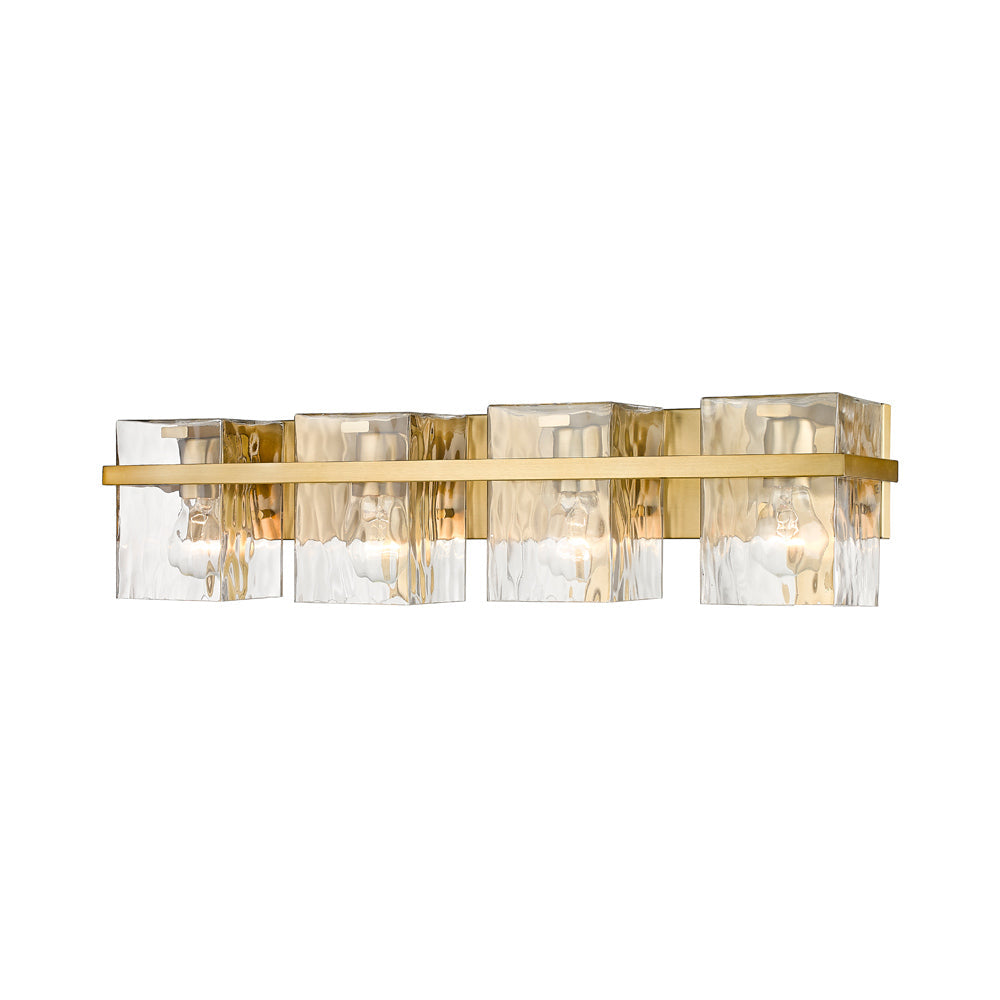 Bennington Bath Vanity Light in Modern Gold (4-Light).