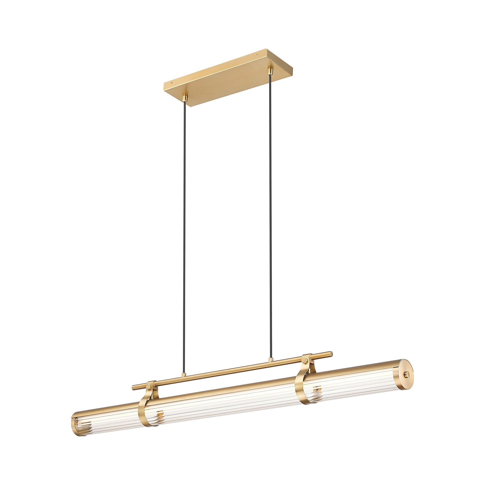 Benoit Linear LED Chandelier in Detail.