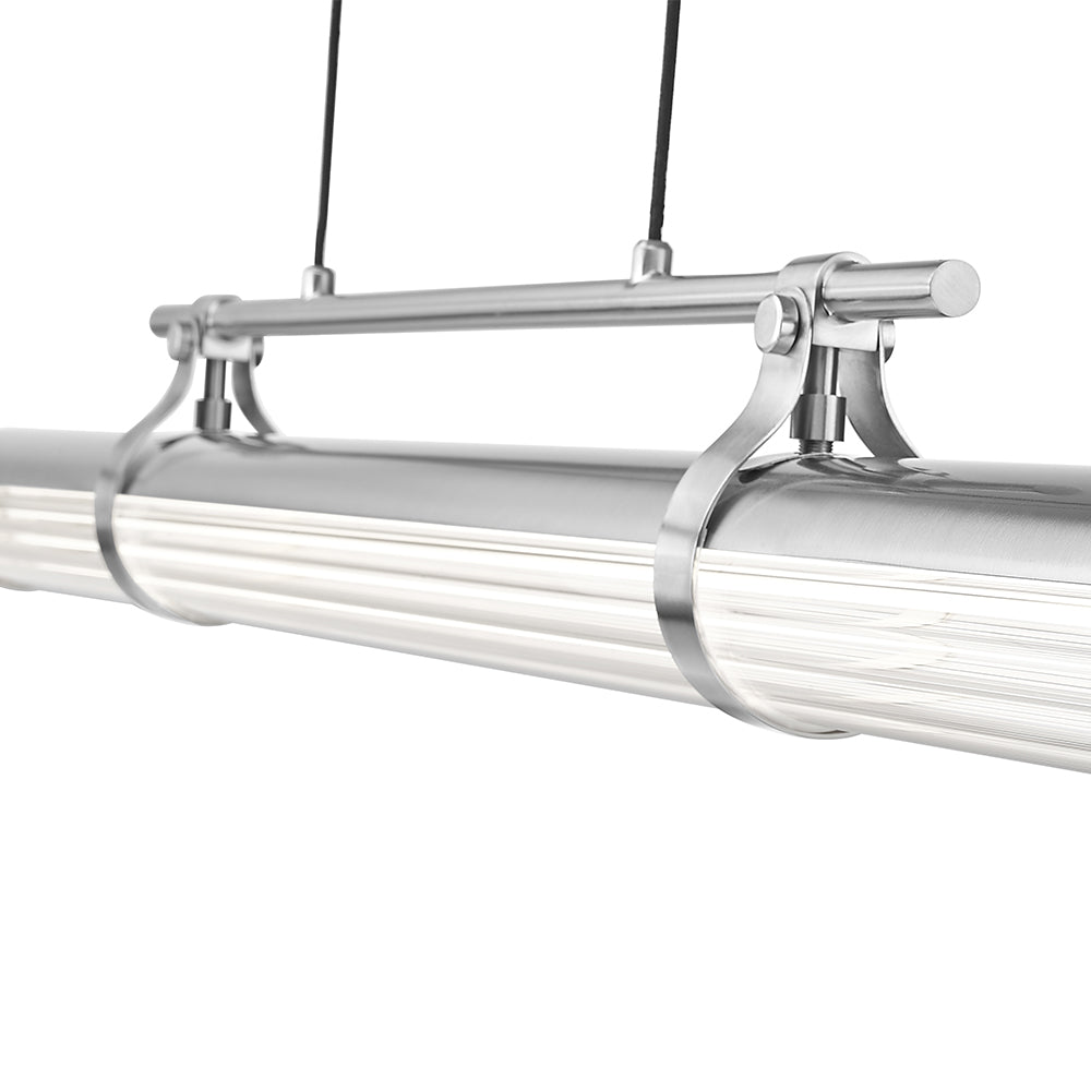 Benoit Linear LED Chandelier in Detail.