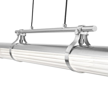 Benoit Linear LED Chandelier in Detail.