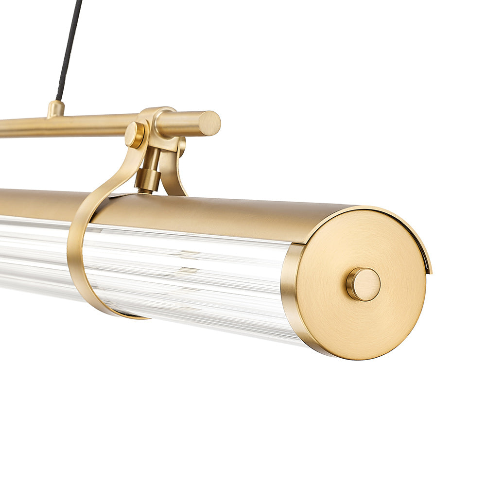 Benoit Linear LED Chandelier in Detail.
