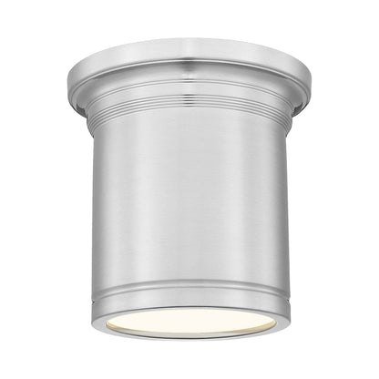 Bentley LED Flush Mount Ceiling Light in Brushed Nickel (8-Inch).