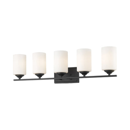 Bordeaux Bath Vanity Light in Bronze (5-Light).
