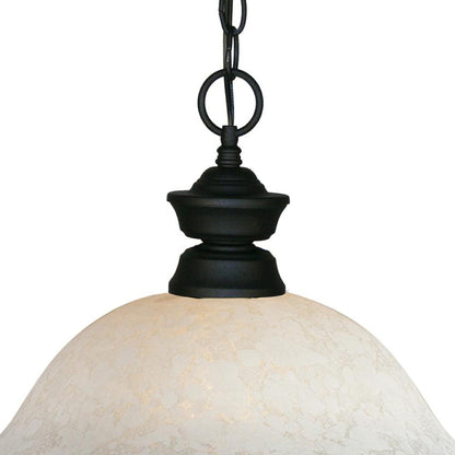 Z-Lite Bowl Pendant Light in Detail.