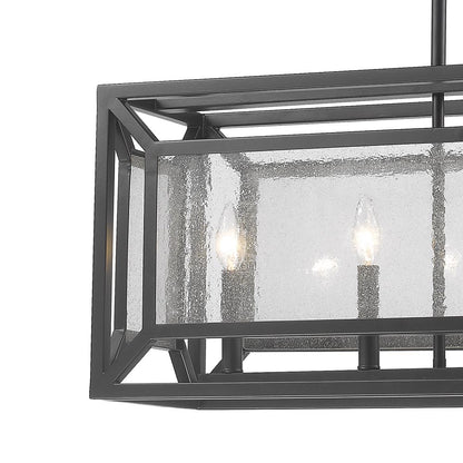 Braum Linear Chandelier in Detail.