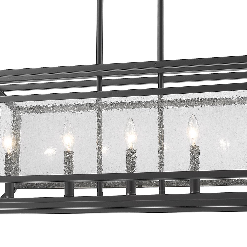 Braum Linear Chandelier in Detail.
