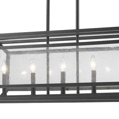 Braum Linear Chandelier in Detail.
