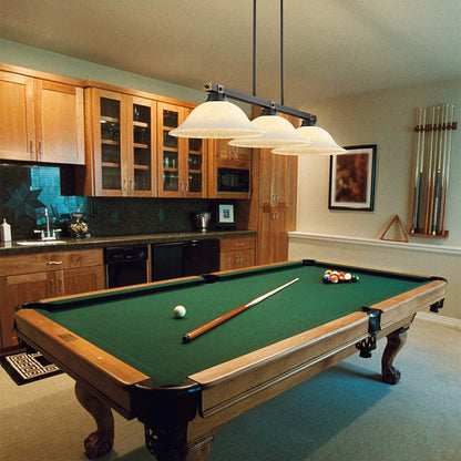Bronte Billiard Pendant Light in game room.