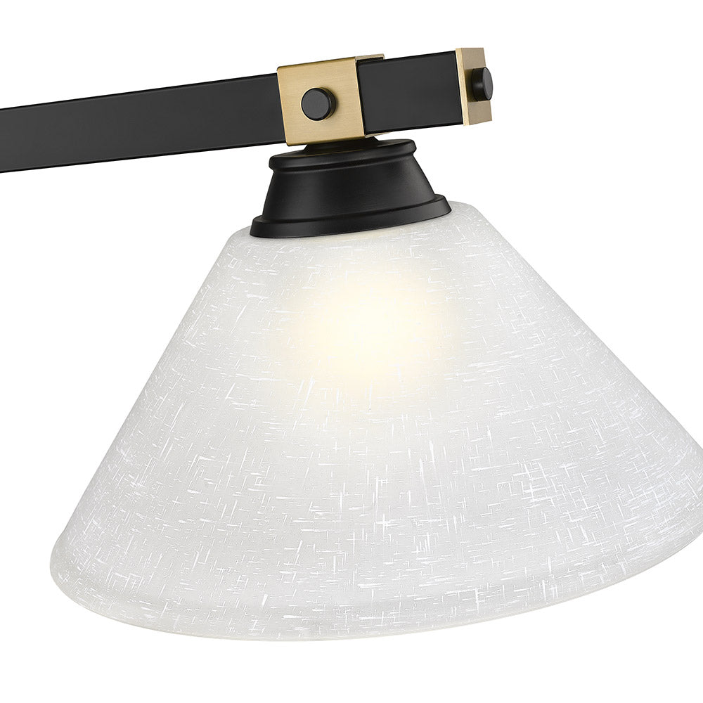 Bronte Cone Billiard Pendant Light in Detail.