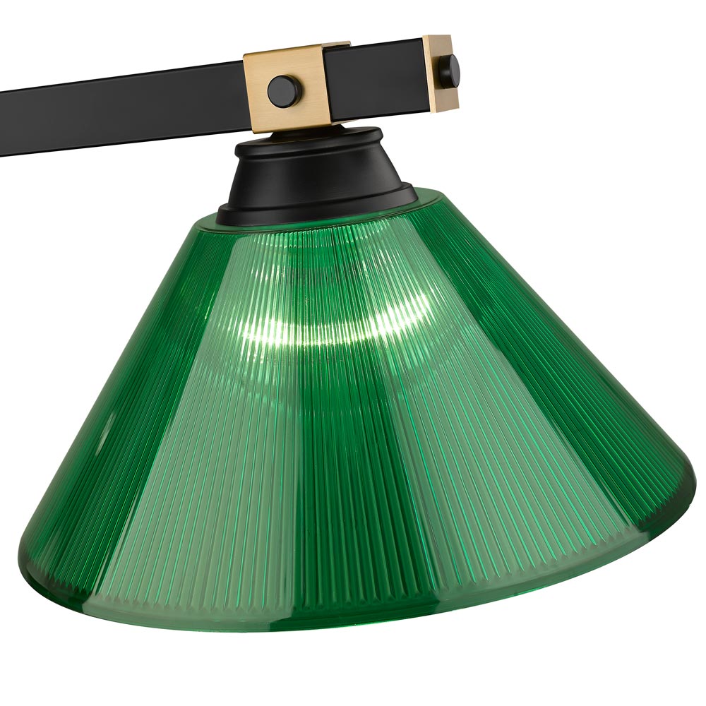 Bronte Cone Billiard Pendant Light in Detail.