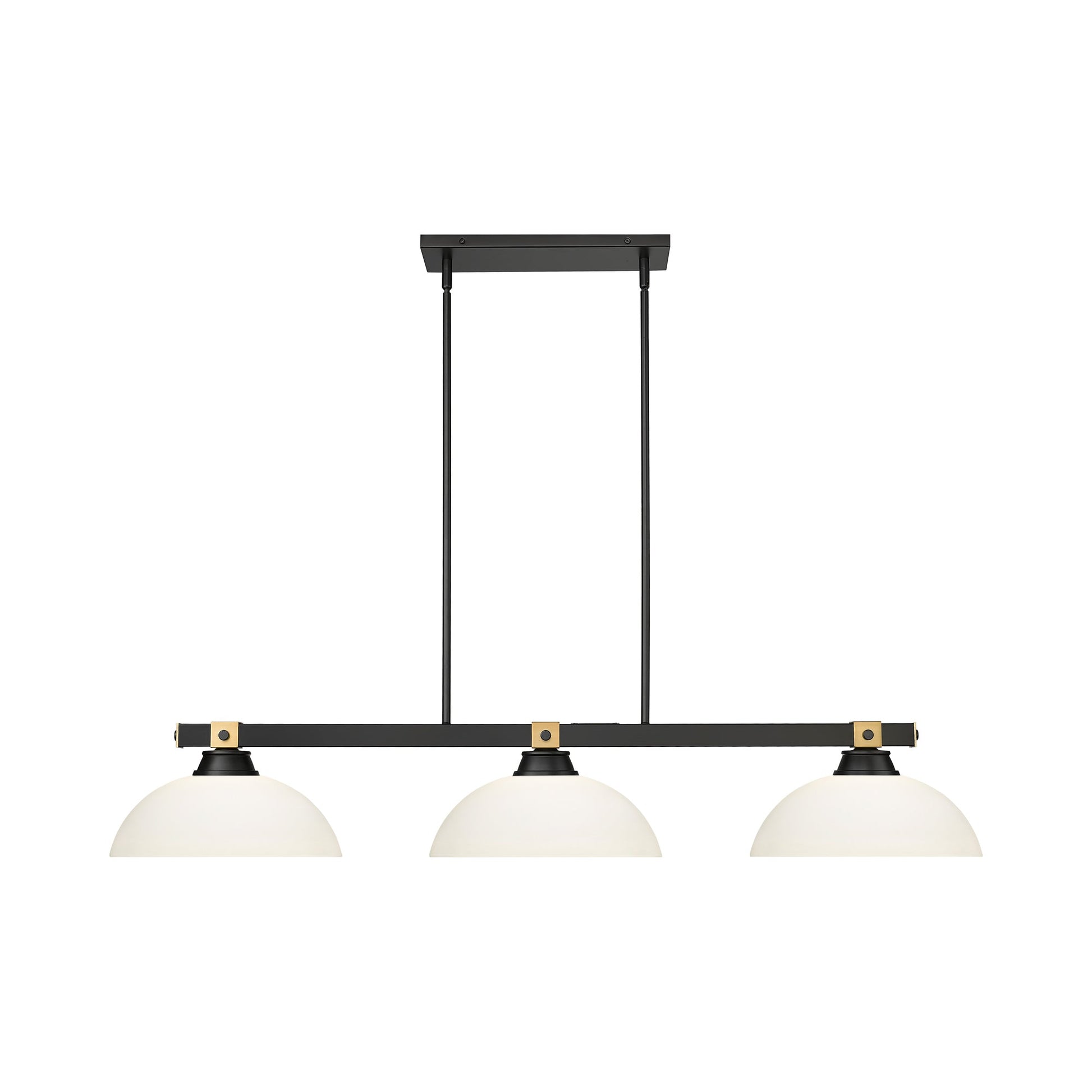 Bronte Dome Billiard Pendant Light in Detail.