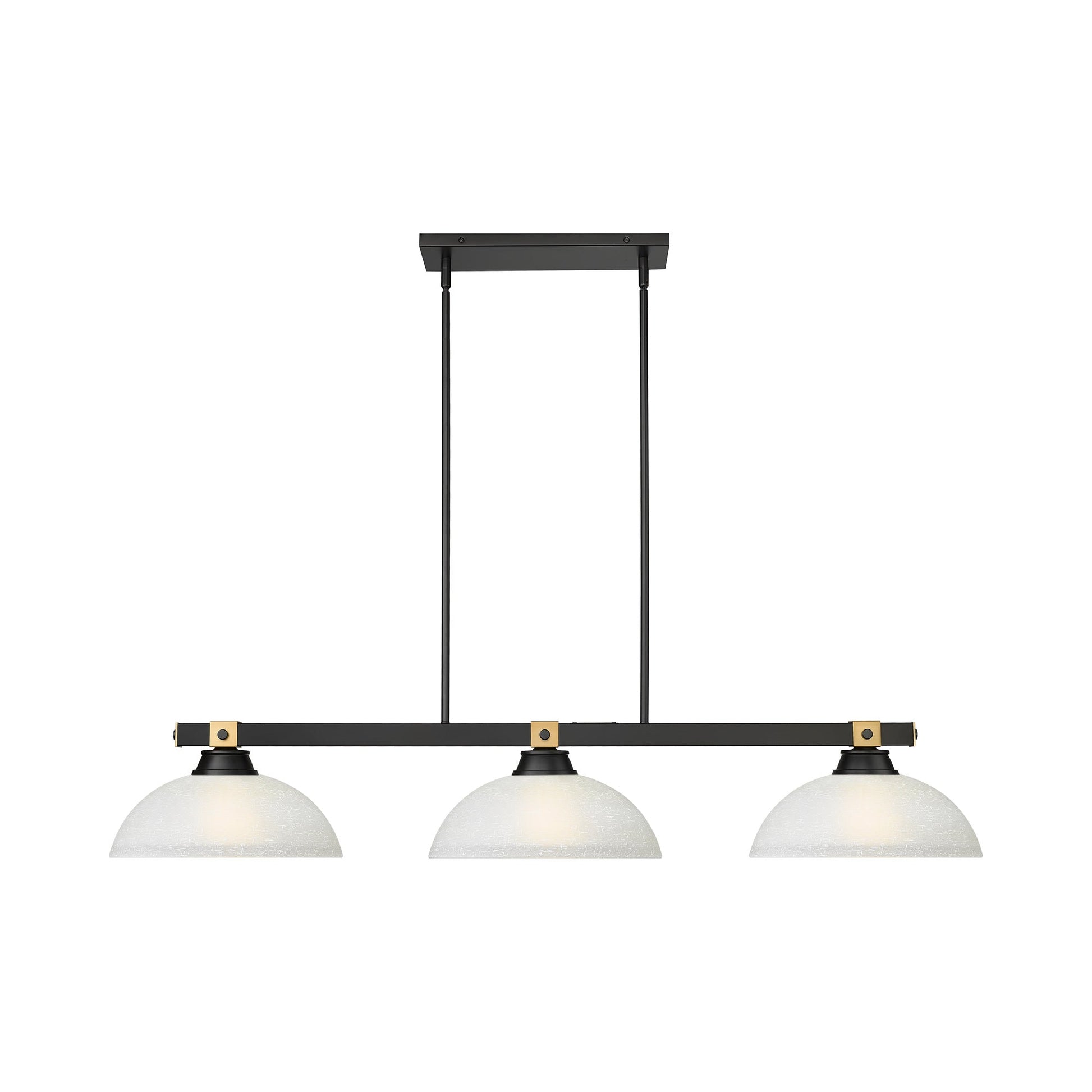 Bronte Dome Billiard Pendant Light in Detail.