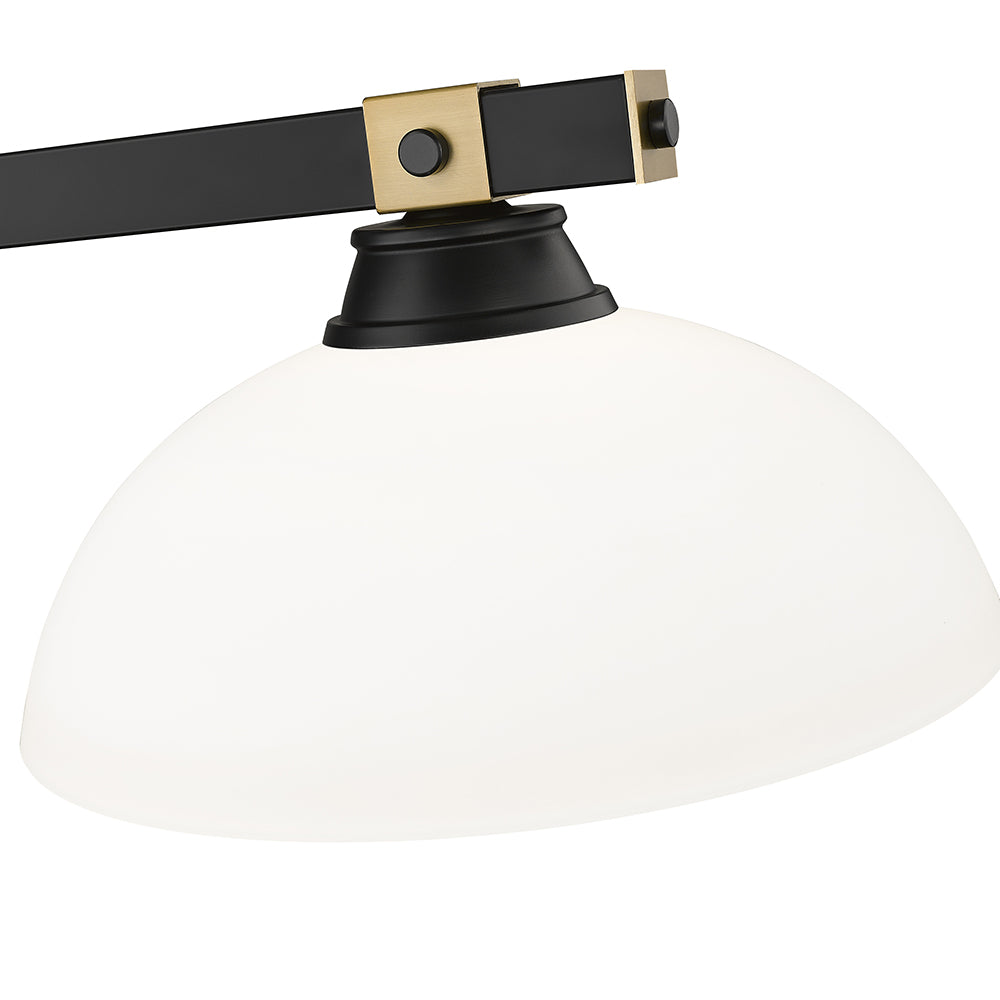 Bronte Dome Billiard Pendant Light in Detail.