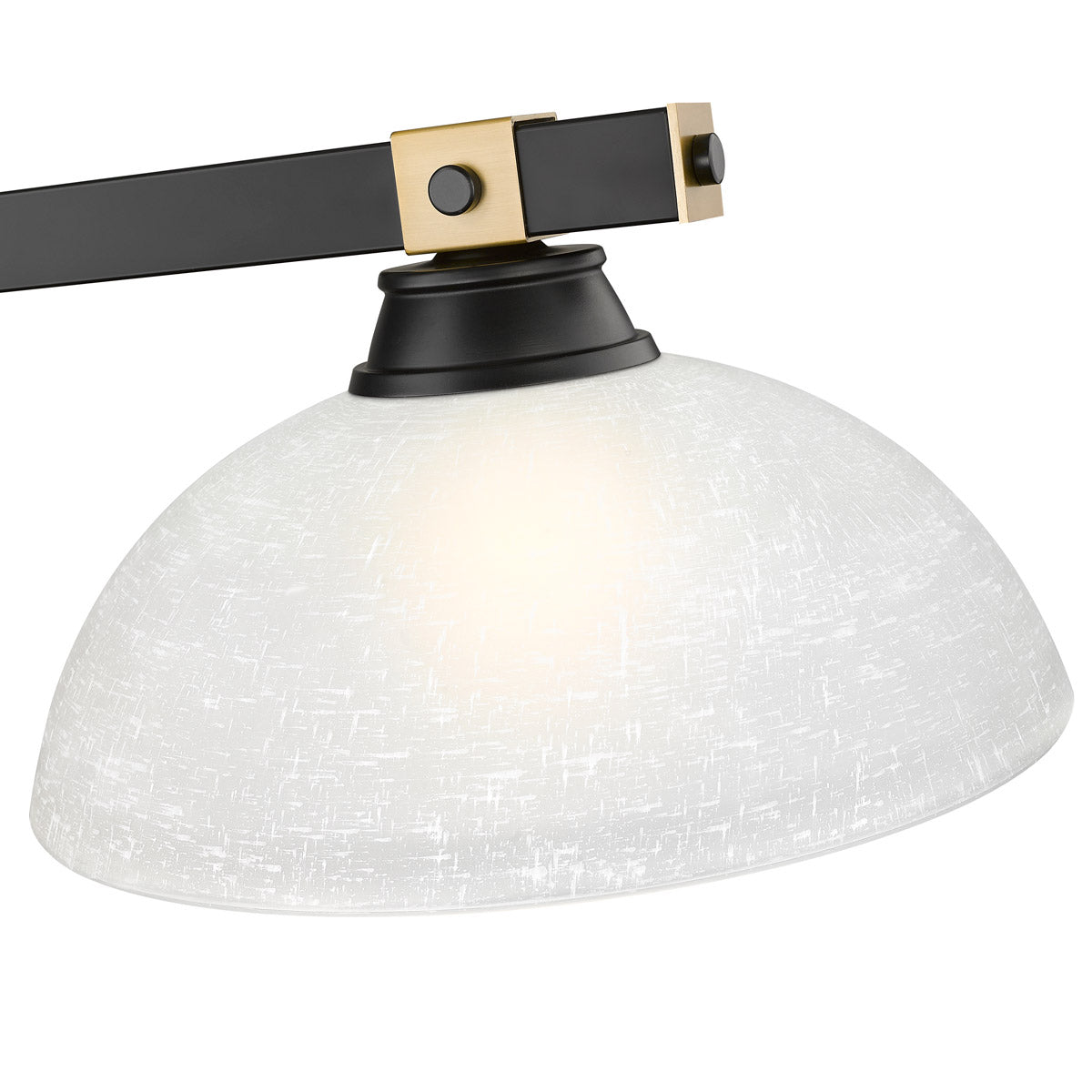 Bronte Dome Billiard Pendant Light in Detail.