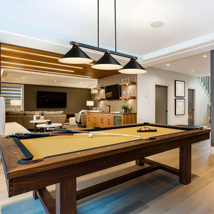 Bronte MB Billiard Pendant Light in game room.