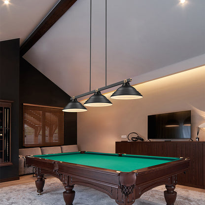 Bronte RB Billiard Pendant Light in game room.