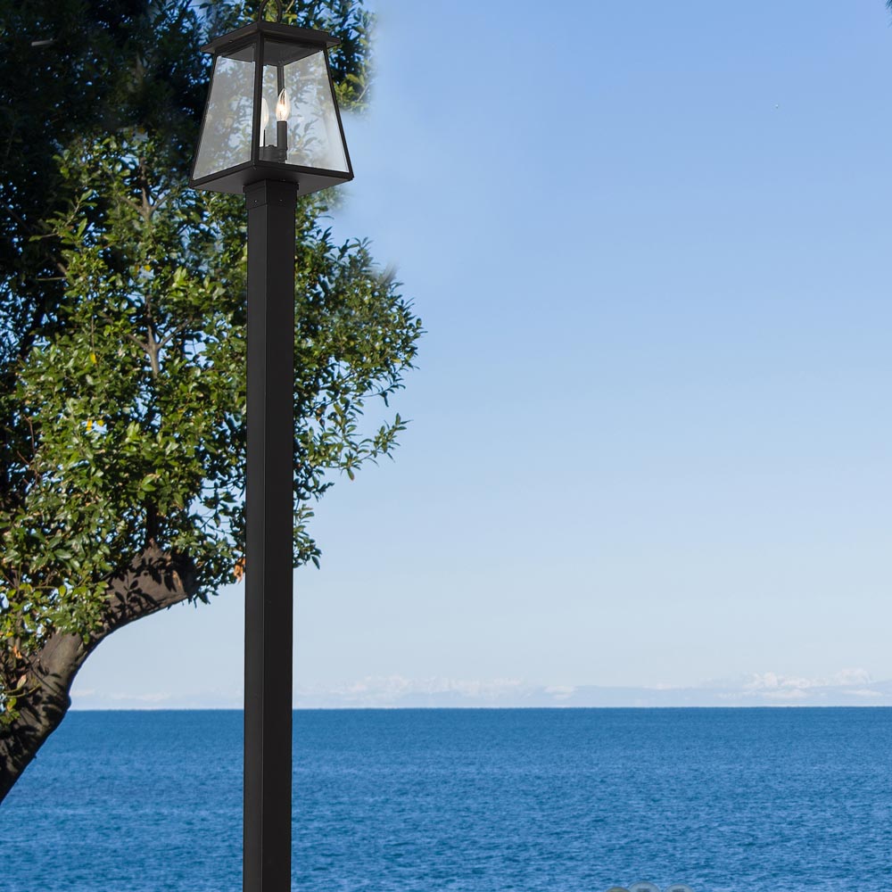 Broughton 536P Outdoor Post Light in Outside Area.