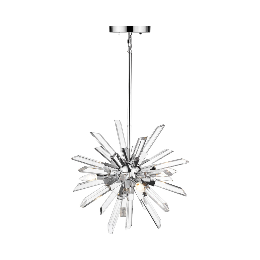Burst Chandelier in Detail.