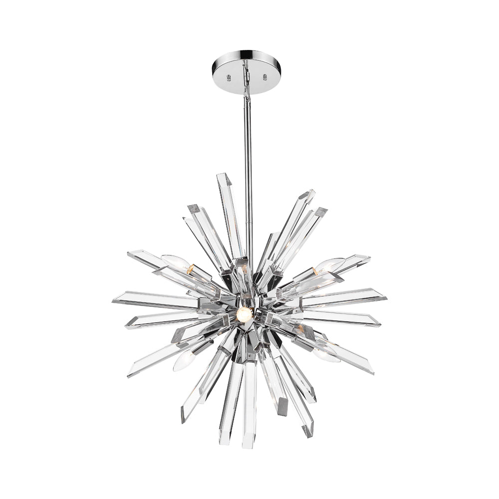 Burst Chandelier in Detail.