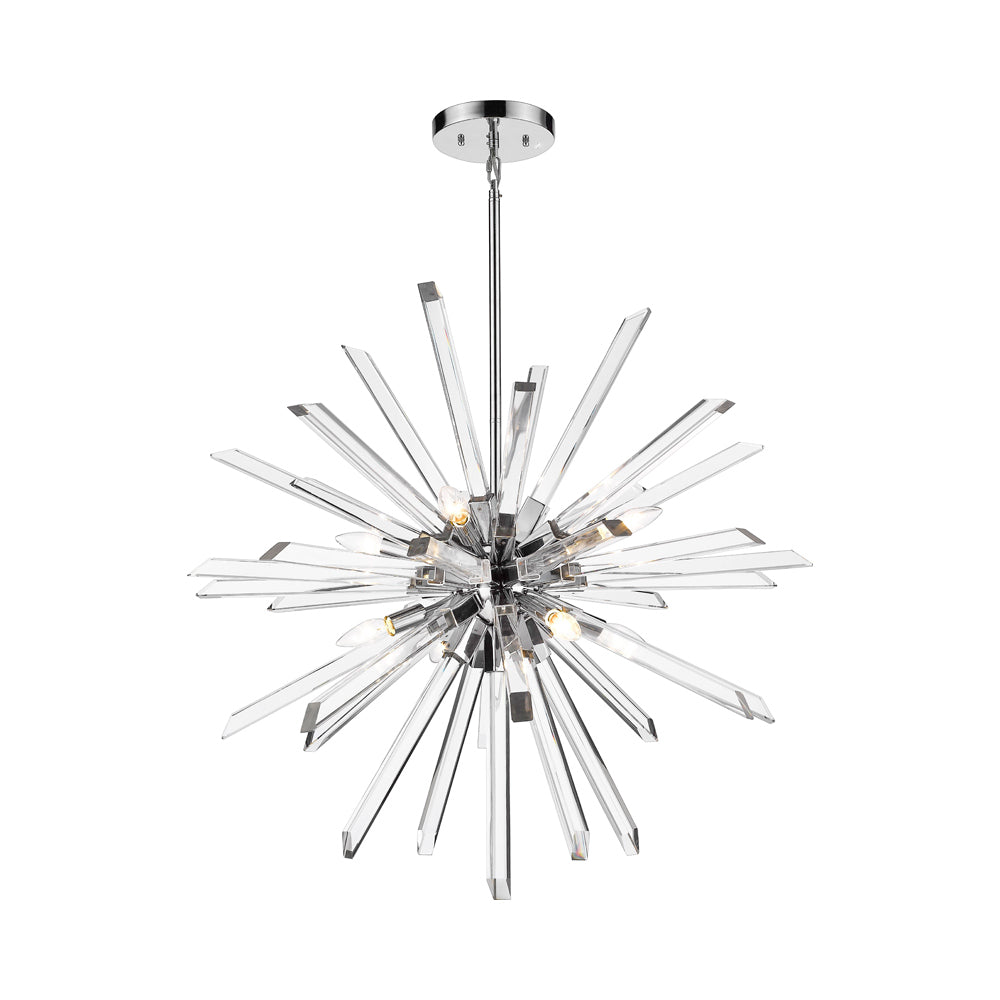 Burst Chandelier in Detail.