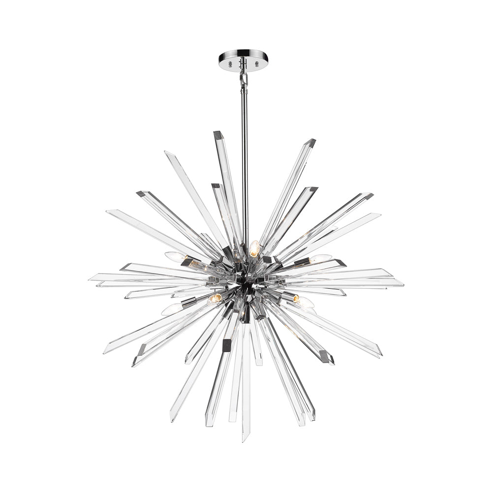 Burst Chandelier in Detail.