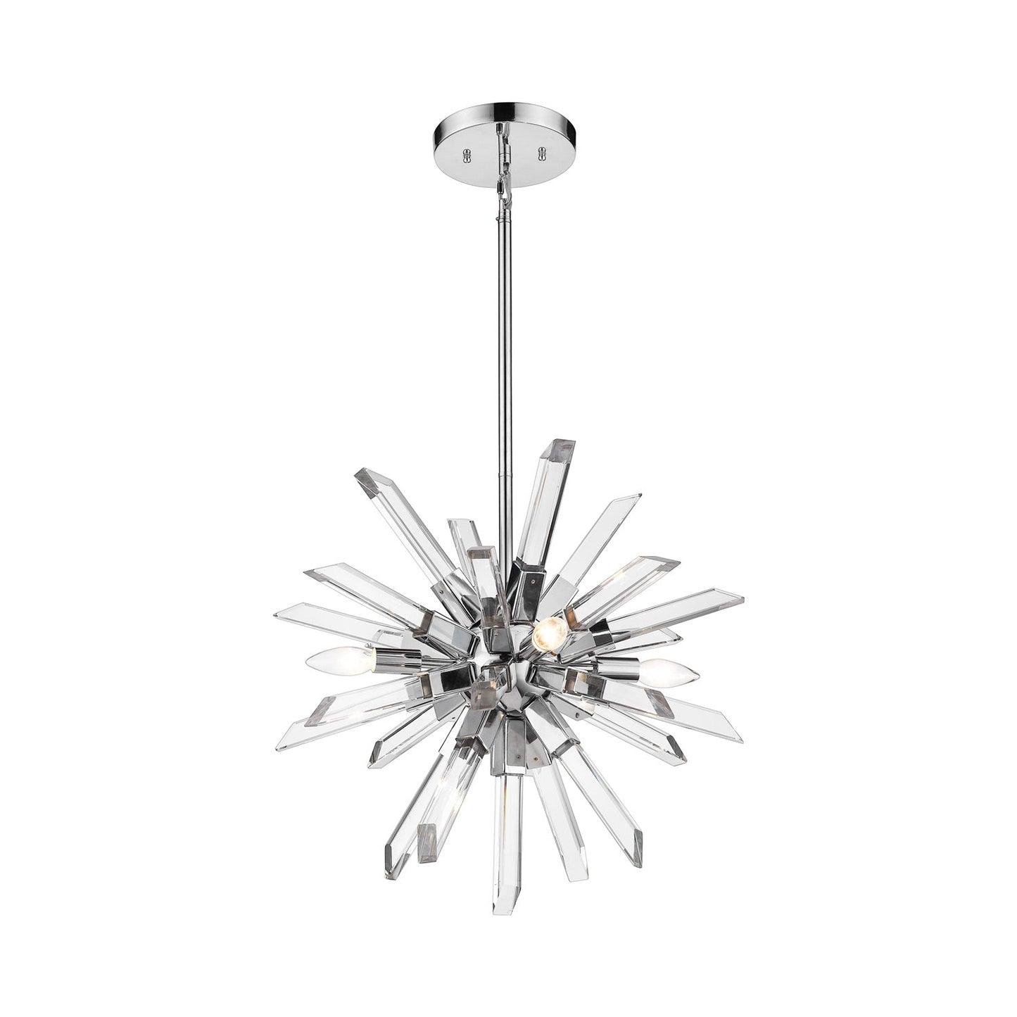 Burst Chandelier in Detail.