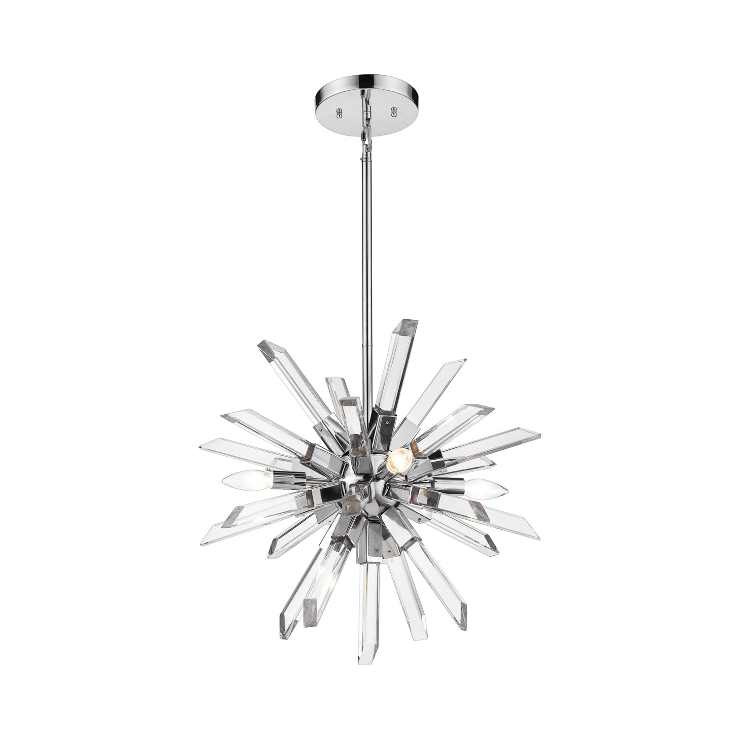 Burst Chandelier in Detail.