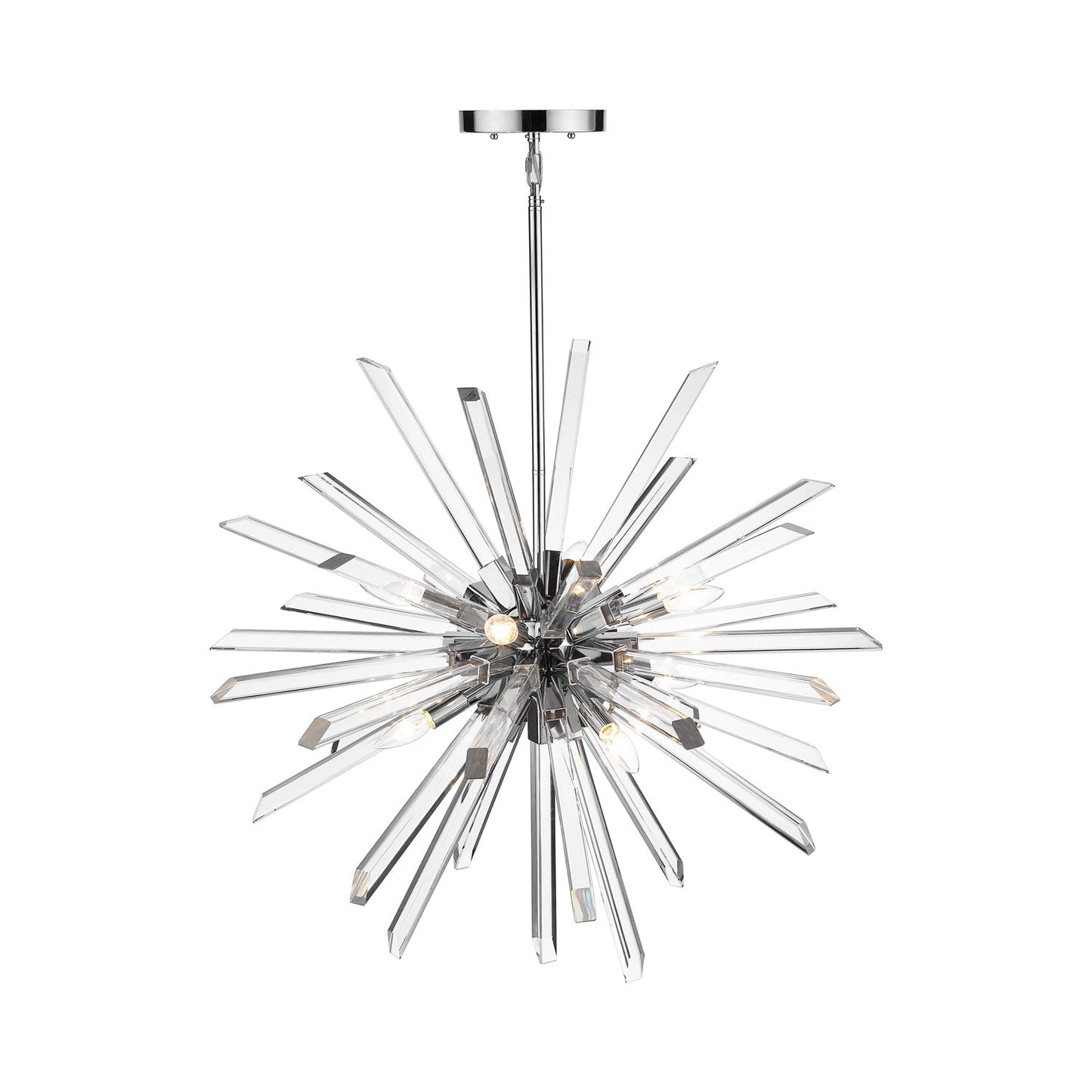 Burst Chandelier in Detail.
