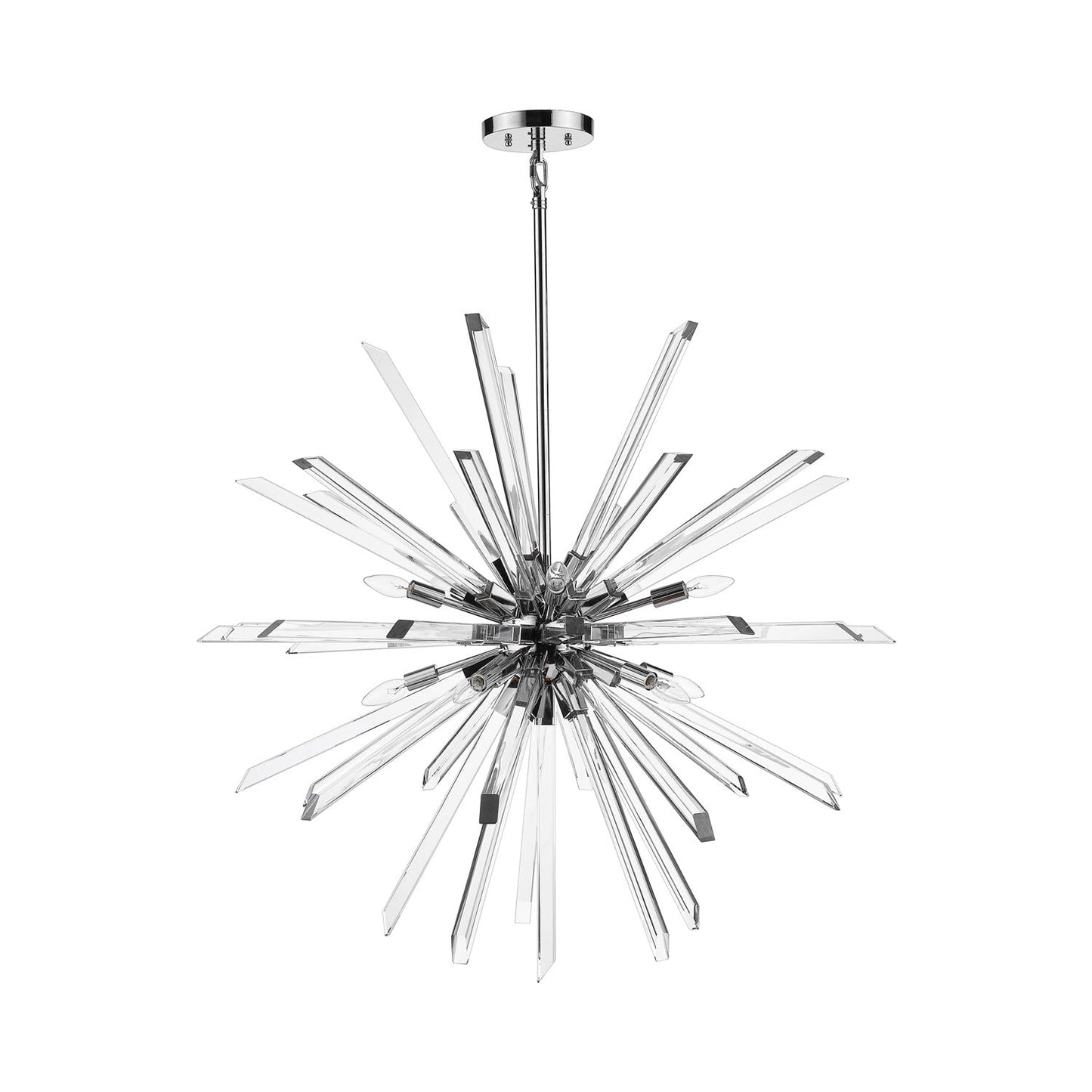 Burst Chandelier in Detail.
