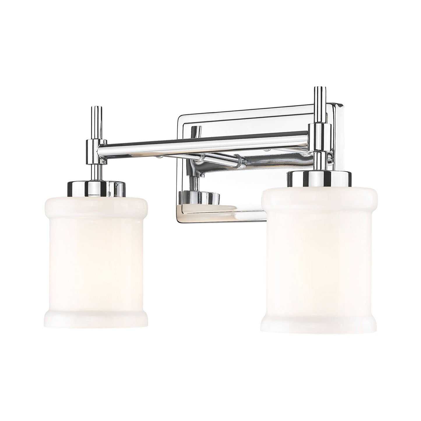 Cadoc Bath Vanity Light in Chrome (2-Light).