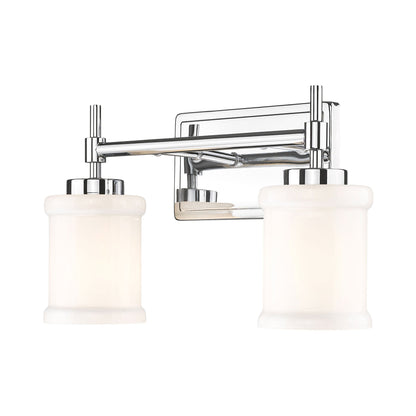Cadoc Bath Vanity Light in Chrome (2-Light).