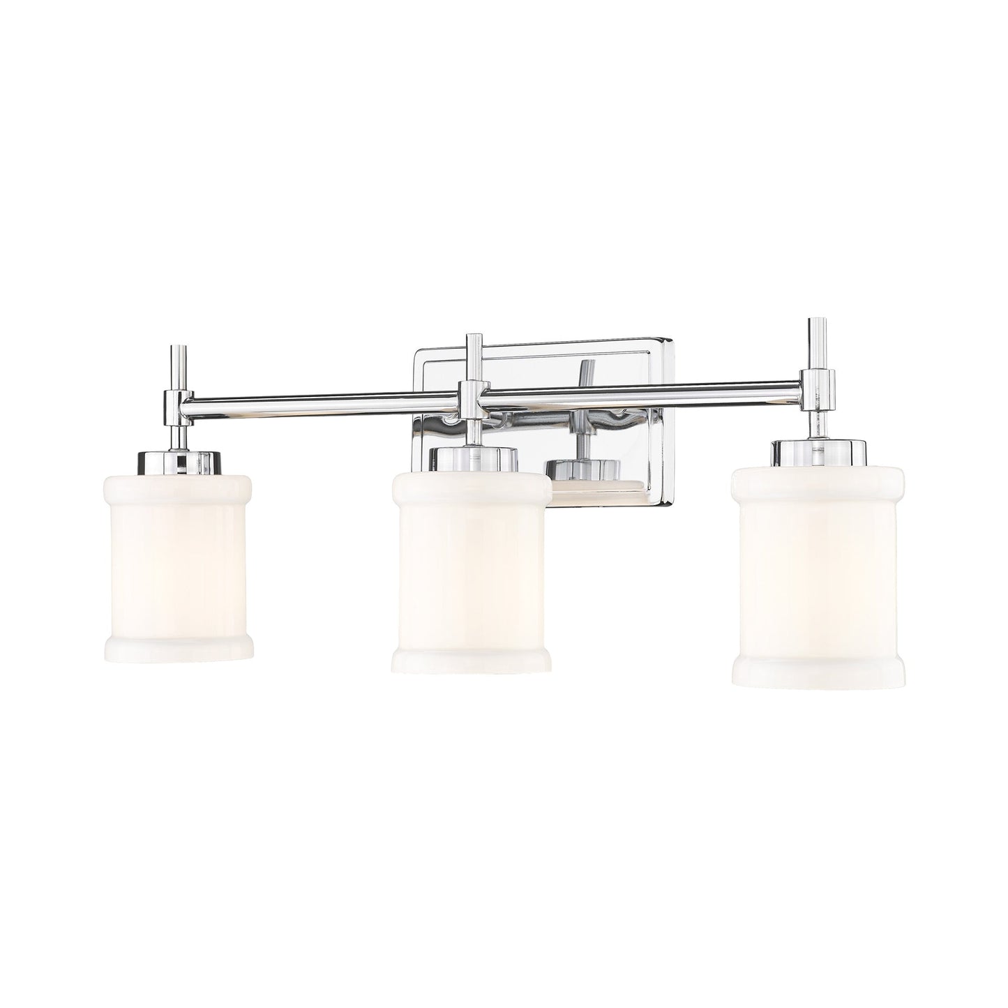 Cadoc Bath Vanity Light in Chrome (3-Light).