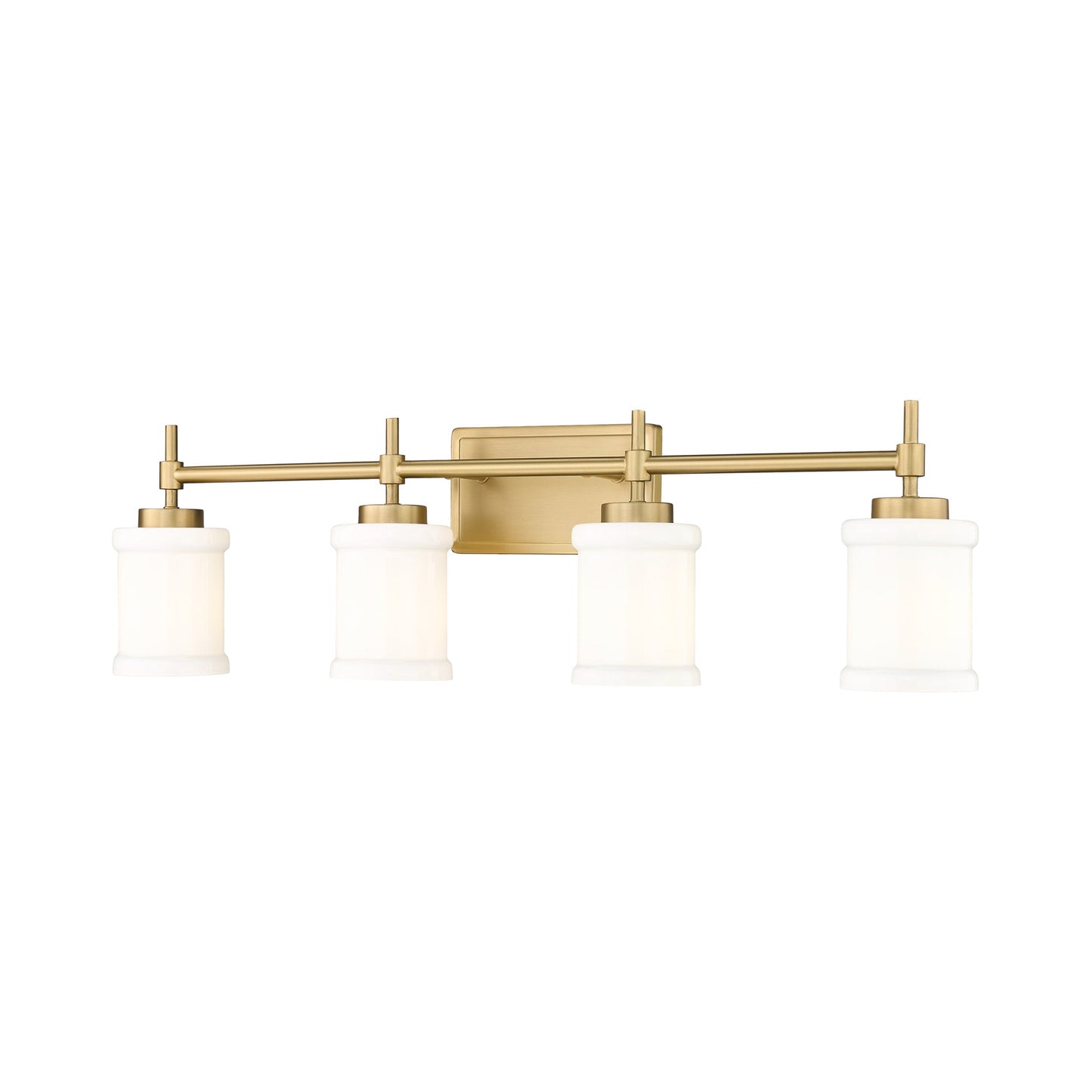 Cadoc Bath Vanity Light in Modern Gold (4-Light).