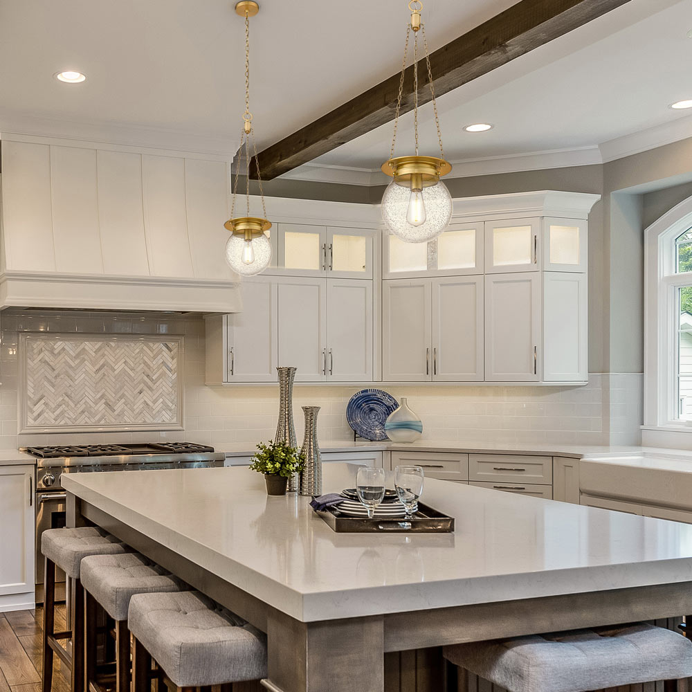 Calhoun Pendant Light in kitchen.