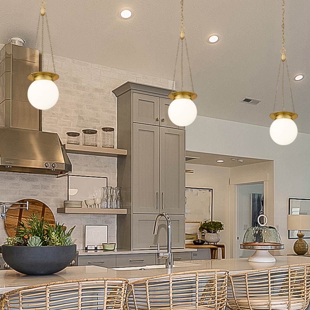 Calhoun Pendant Light in kitchen.