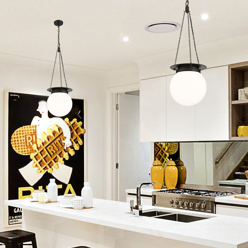 Calhoun Pendant Light in kitchen.