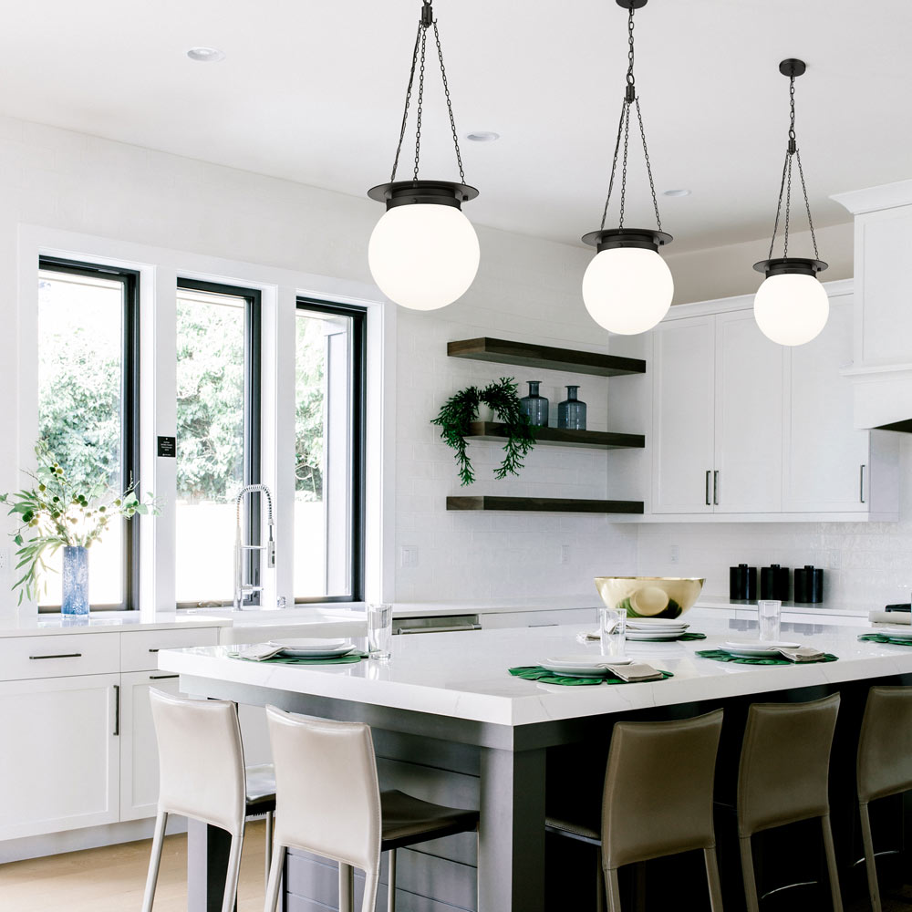 Calhoun Pendant Light in kitchen.