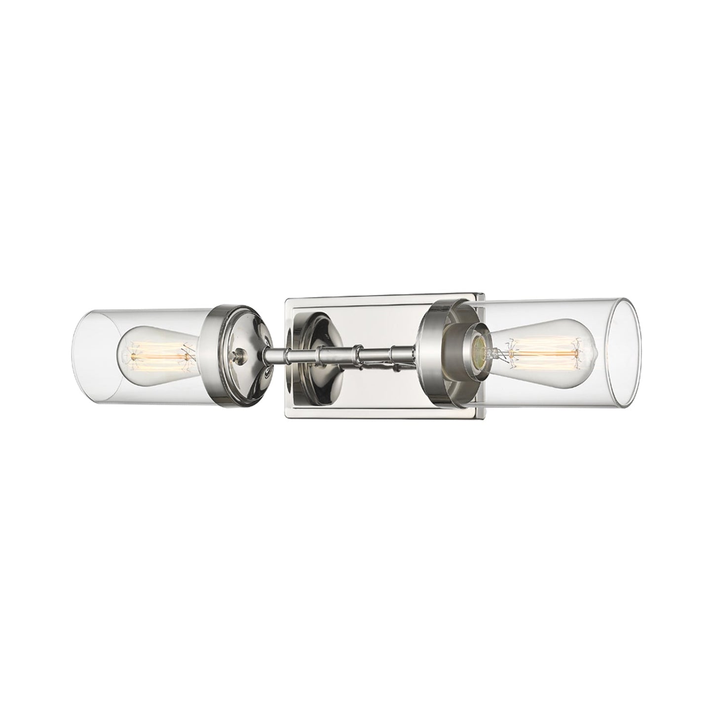 Calliope Bath Wall Light in Polished Nickel.