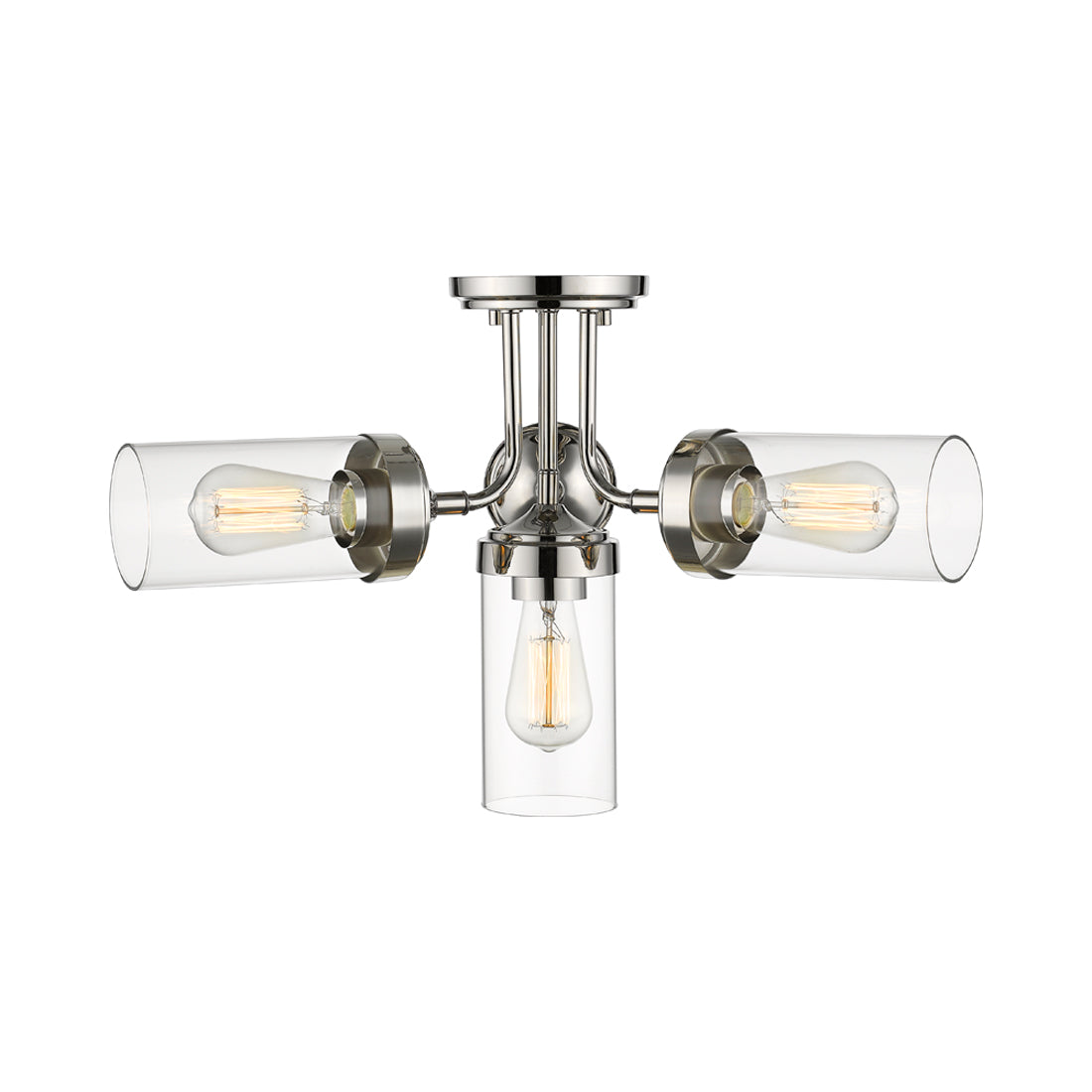 Calliope Semi Flush Mount Ceiling Light in Detail.
