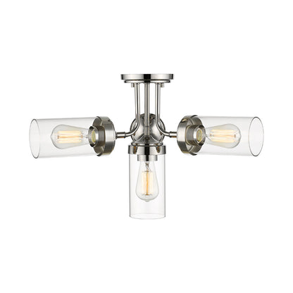 Calliope Semi Flush Mount Ceiling Light in Detail.