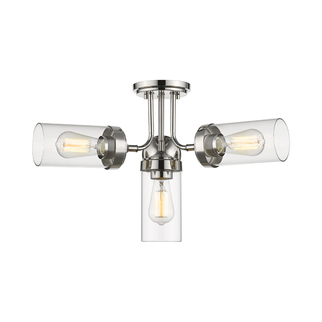 Calliope Semi Flush Mount Ceiling Light in Detail.