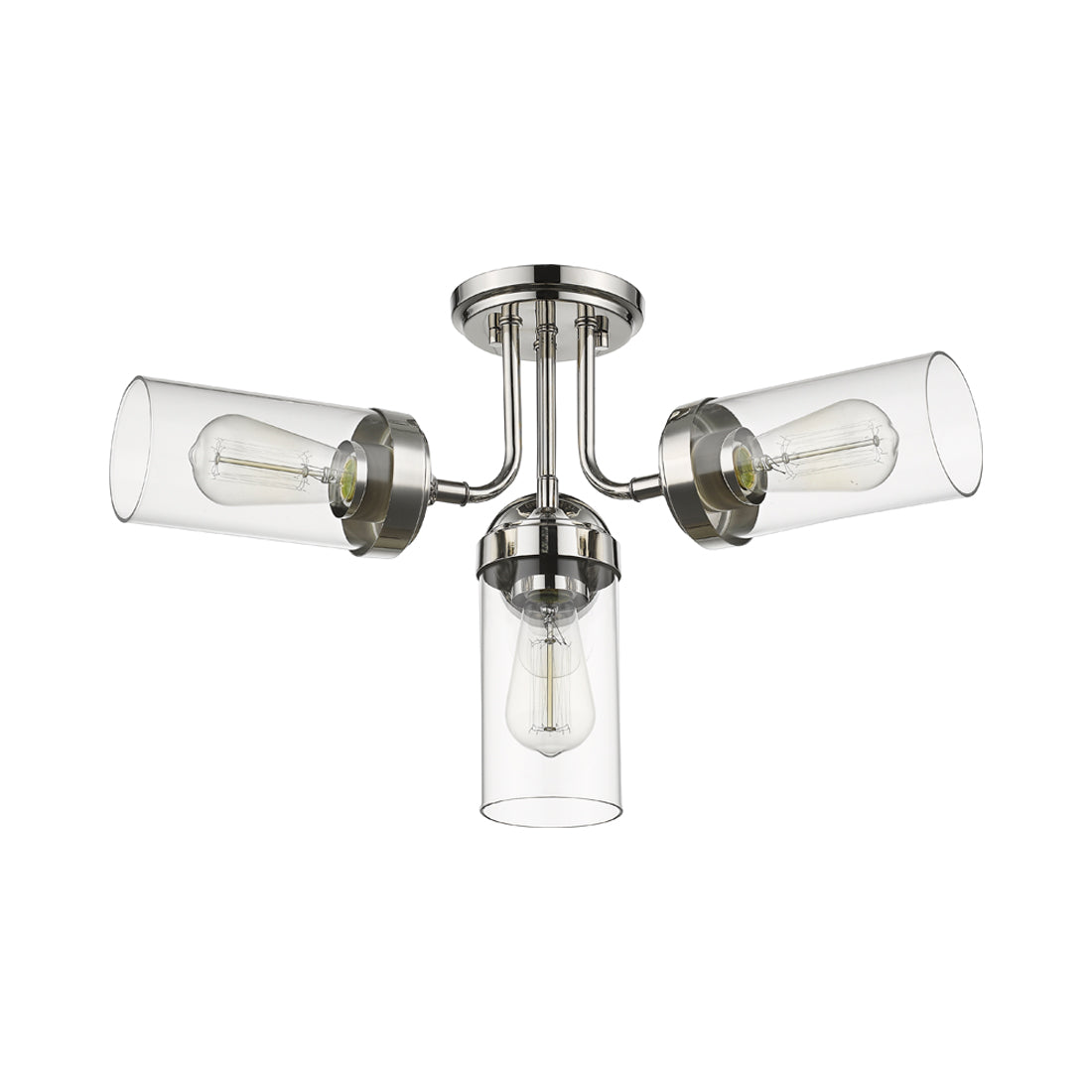 Calliope Semi Flush Mount Ceiling Light in Detail.