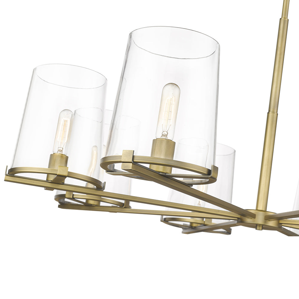 Callista Chandelier in Detail.