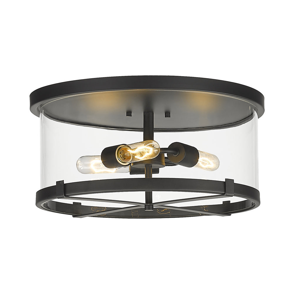 Callista Chandelier in Matte Black.