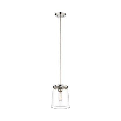 Callista Pendant Light in Polished Nickel (7.5-Inch).