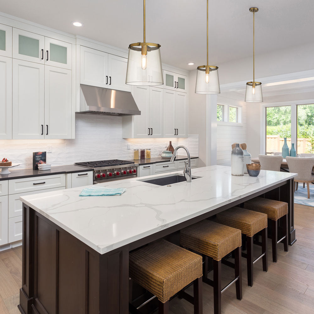 Callista Pendant Light in kitchen.
