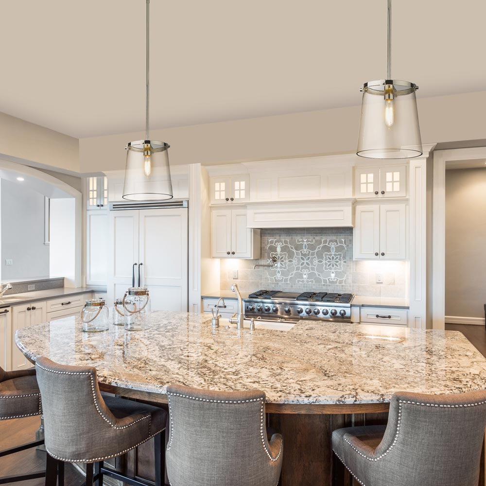 Callista Pendant Light in kitchen.