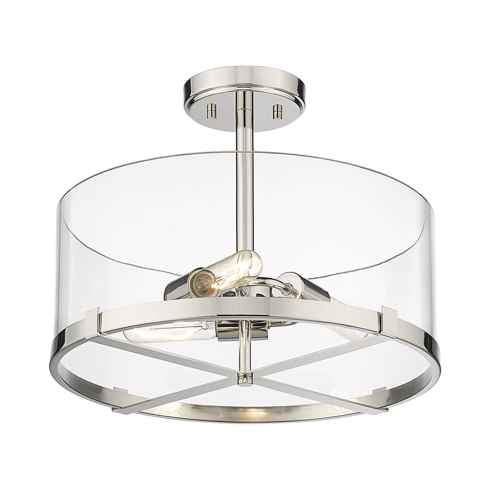 Callista Semi Flush Mount Ceiling Light in Detail.