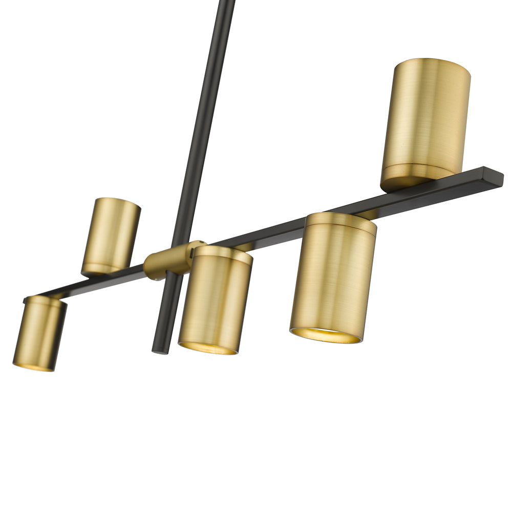 Calumet Linear Chandelier in Detail.